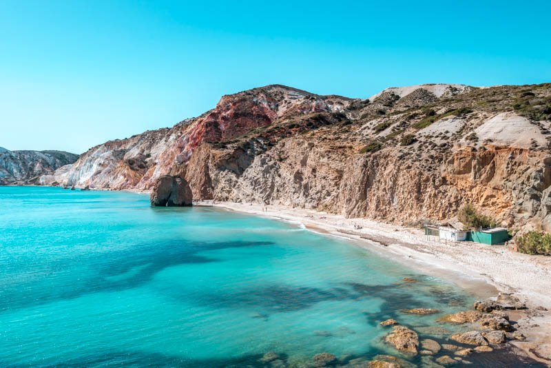 Beaches in Milos