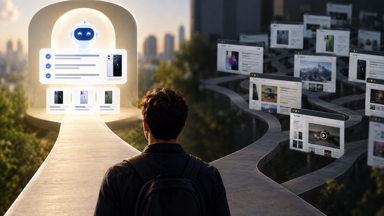 What Happens to the Web When AI Answers Before You Click?
