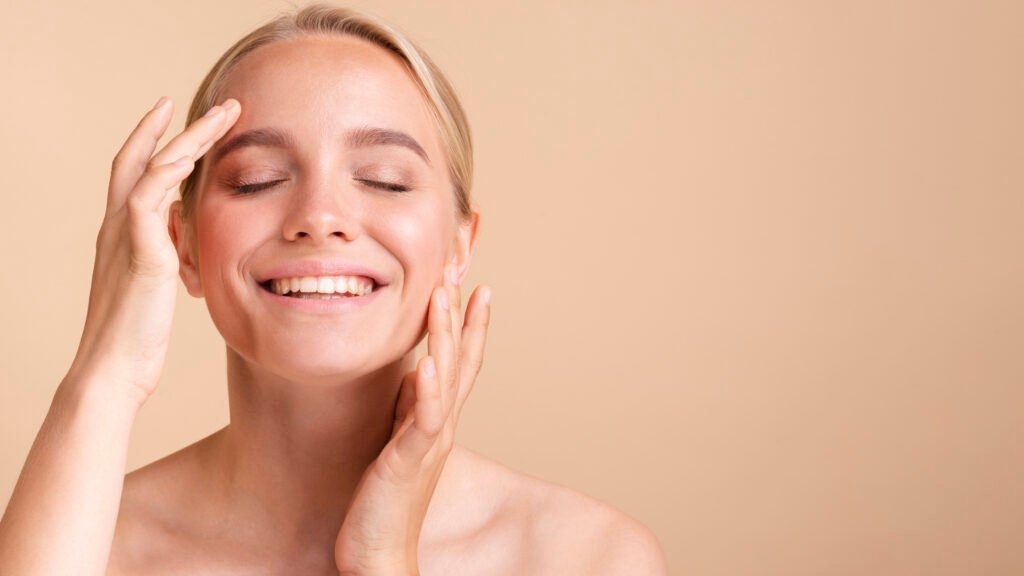 glowing skin