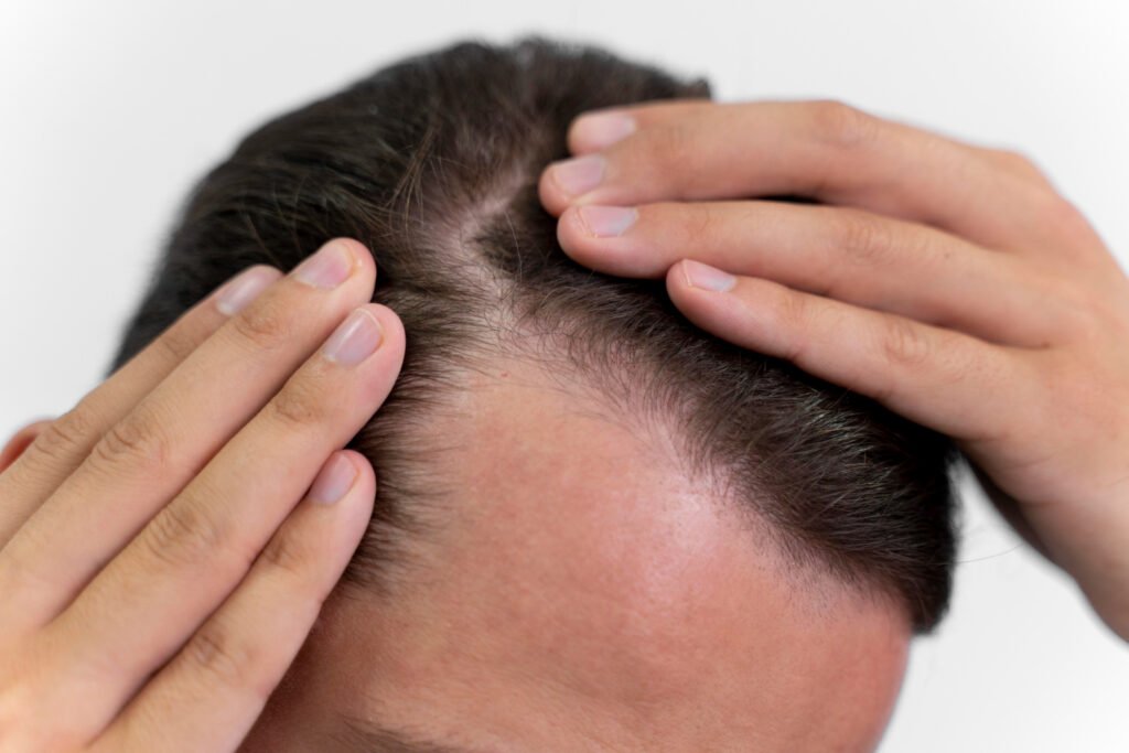 how to fix a receding hairline