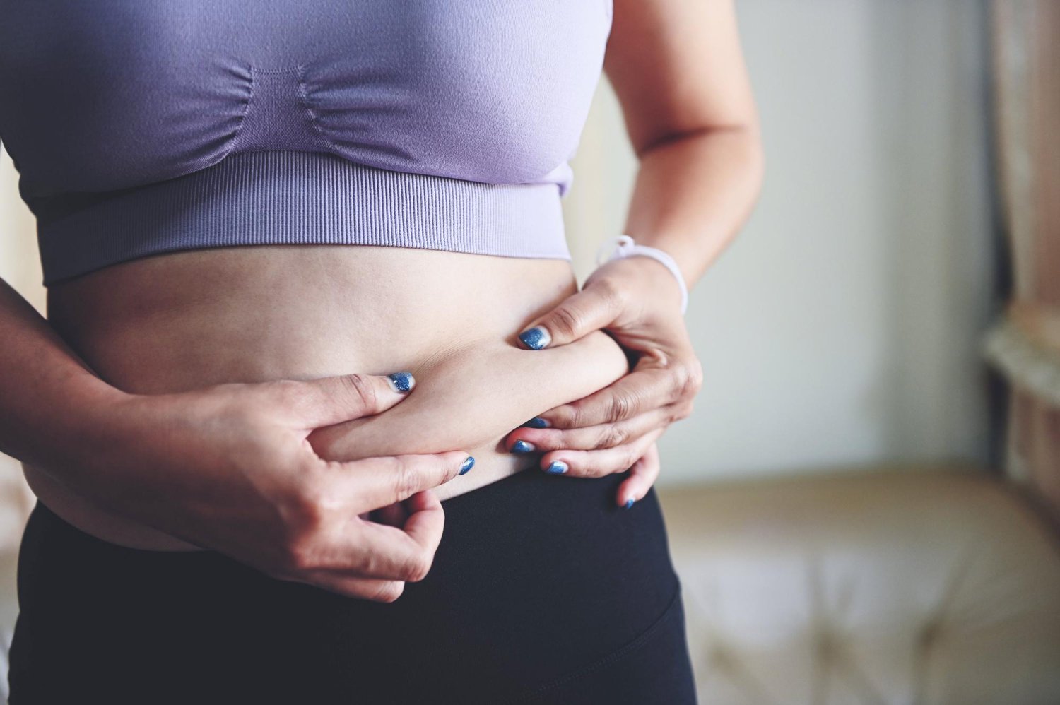 localised belly fat